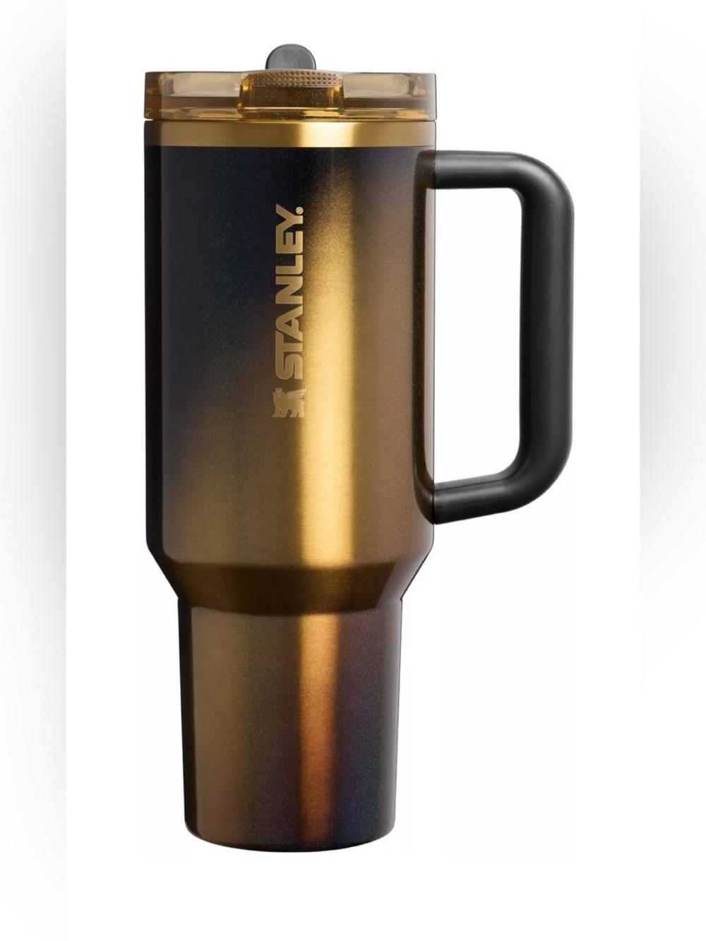 💛🖤🤎Stanley LIMITED EDITION “BLACK HONEY” 40oz Tumbler-NIB🖤🤎💛